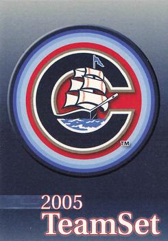 2005 Choice Columbus Clippers #NNO Logo Card / Checklist Front