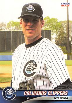 2005 Choice Columbus Clippers #17 Pete Munro Front