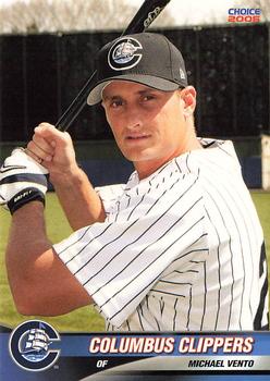 2005 Choice Columbus Clippers #27 Michael Vento Front
