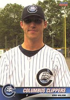 2005 Choice Columbus Clippers #30 Kris Wilson Front
