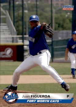 2005 Choice Fort Worth Cats #06 Juan Figueroa Front