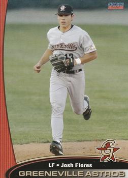 2005 Choice Greeneville Astros #8 Josh Flores Front