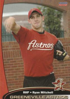 2005 Choice Greeneville Astros #23 Ryan Mitchell Front