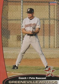 2005 Choice Greeneville Astros #35 Pete Rancont Front