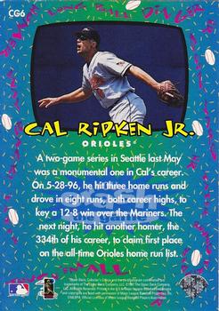 1997 Collector's Choice - You Crash the Game Exchange #CG6 Cal Ripken Jr. Back