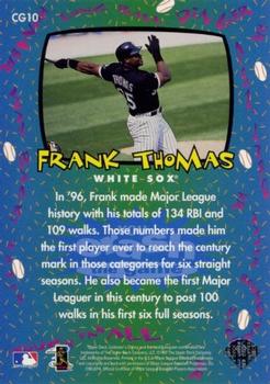 1997 Collector's Choice - You Crash the Game Exchange #CG10 Frank Thomas Back