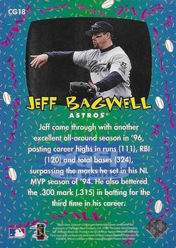 1997 Collector's Choice - You Crash the Game Exchange #CG18 Jeff Bagwell Back