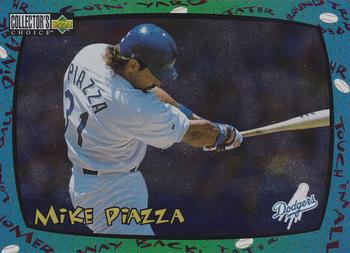 1997 Collector's Choice - You Crash the Game Exchange #CG20 Mike Piazza Front