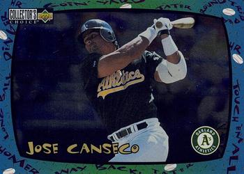 1997 Collector's Choice - You Crash the Game Exchange #CG23 Jose Canseco Front