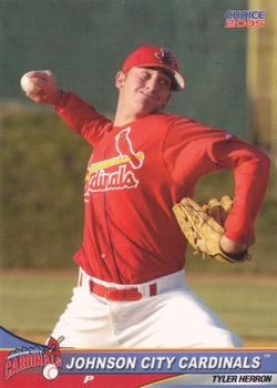 2005 Choice Johnson City Cardinals #12 Tyler Herron Front