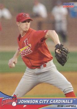 2005 Choice Johnson City Cardinals #18 Ryan Campbell Front