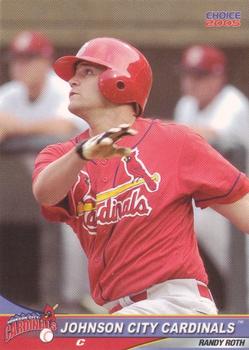 2005 Choice Johnson City Cardinals #25 Randy Roth Front