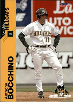 2005 Choice Lynchburg Hillcats #5 Anthony Bocchino Front