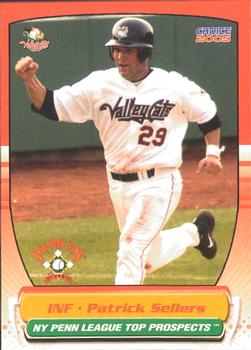 2005 Choice New York-Penn League Top Prospects #23 Patrick Sellers Front