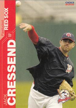 2005 Choice Pawtucket Red Sox #NNO Jack Cressend Front