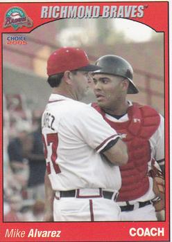 2005 Choice Richmond Braves #2 Mike Alvarez Front