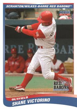 2005 Choice Scranton/Wilkes-Barre Red Barons #31 Shane Victorino Front
