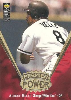 1997 Collector's Choice - Premier Power Gold #PP4 Albert Belle Front