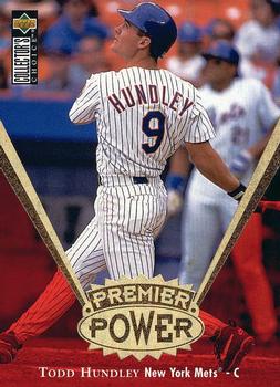 1997 Collector's Choice - Premier Power Gold #PP11 Todd Hundley Front