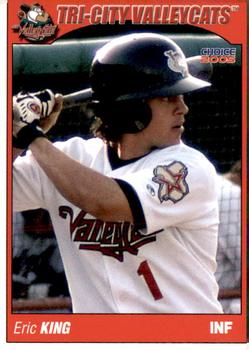 2005 Choice Tri-City ValleyCats #25 Eric King Front
