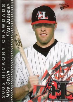2005 MultiAd Hickory Crawdads Update #5 Mike Carlin Front