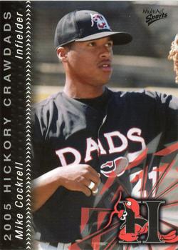 2005 MultiAd Hickory Crawdads Update #7 Mike Cockrell Front