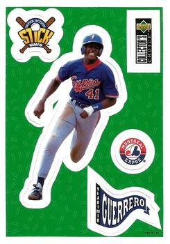 1997 Collector's Choice - Stick'Ums (Retail) #NNO Vladimir Guerrero Front