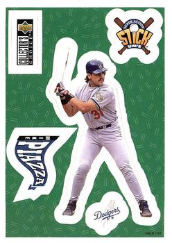 1997 Collector's Choice - Stick'Ums (Retail) #NNO Mike Piazza Front