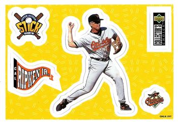 1997 Collector's Choice - Stick'Ums (Retail) #NNO Cal Ripken Jr. Front
