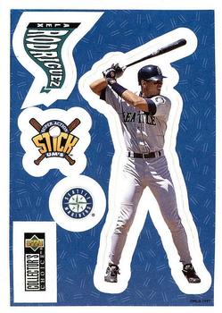 1997 Collector's Choice - Stick'Ums (Retail) #NNO Alex Rodriguez Front
