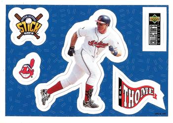 1997 Collector's Choice - Stick'Ums (Retail) #NNO Jim Thome Front