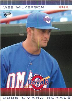 2005 MultiAd Omaha Royals #24 Wes Wilkerson Front