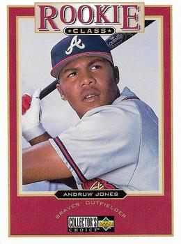 1997 Collector's Choice Atlanta Braves #AB1 Andruw Jones Front