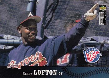 1997 Collector's Choice Atlanta Braves #AB2 Kenny Lofton Front