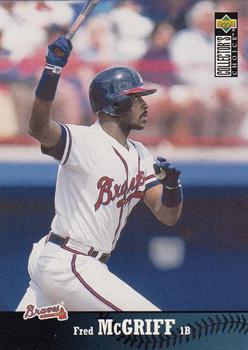 1997 Collector's Choice Atlanta Braves #AB3 Fred McGriff Front