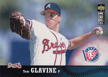 1997 Collector's Choice Atlanta Braves #AB8 Tom Glavine Front