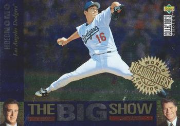 1997 Collector's Choice - The Big Show World Headquarters Edition #27 Hideo Nomo Front