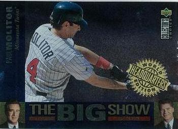 1997 Collector's Choice - The Big Show World Headquarters Edition #29 Paul Molitor Front