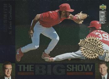 1997 Collector's Choice - The Big Show World Headquarters Edition #38 Ozzie Smith Front