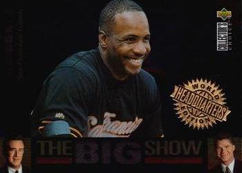 1997 Collector's Choice - The Big Show World Headquarters Edition #40 Barry Bonds Front