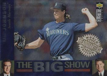 1997 Collector's Choice - The Big Show World Headquarters Edition #44 Randy Johnson Front