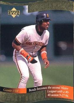 1997 Collector's Choice - Memorable Moments #8 Barry Bonds Front