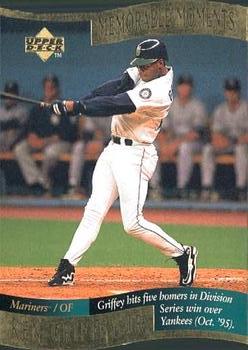 1997 Collector's Choice - Memorable Moments #9 Ken Griffey Jr. Front