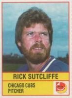 1986 Dorman's Super Stars #NNO Rick Sutcliffe Front