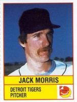 1986 Dorman's Super Stars #NNO Jack Morris Front