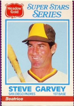 1986 Meadow Gold Blank Back #NNO Steve Garvey Front
