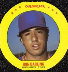 1987 Our Own Tea Discs #3 Ron Darling Front