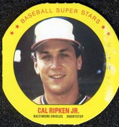 1987 Super Stars Discs #14 Cal Ripken Front
