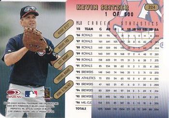 1997 Donruss - Press Proofs Gold #324 Kevin Seitzer Back