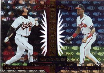 1997 Donruss - Press Proofs Gold #440 Fred McGriff / Raphael Palmeiro Front